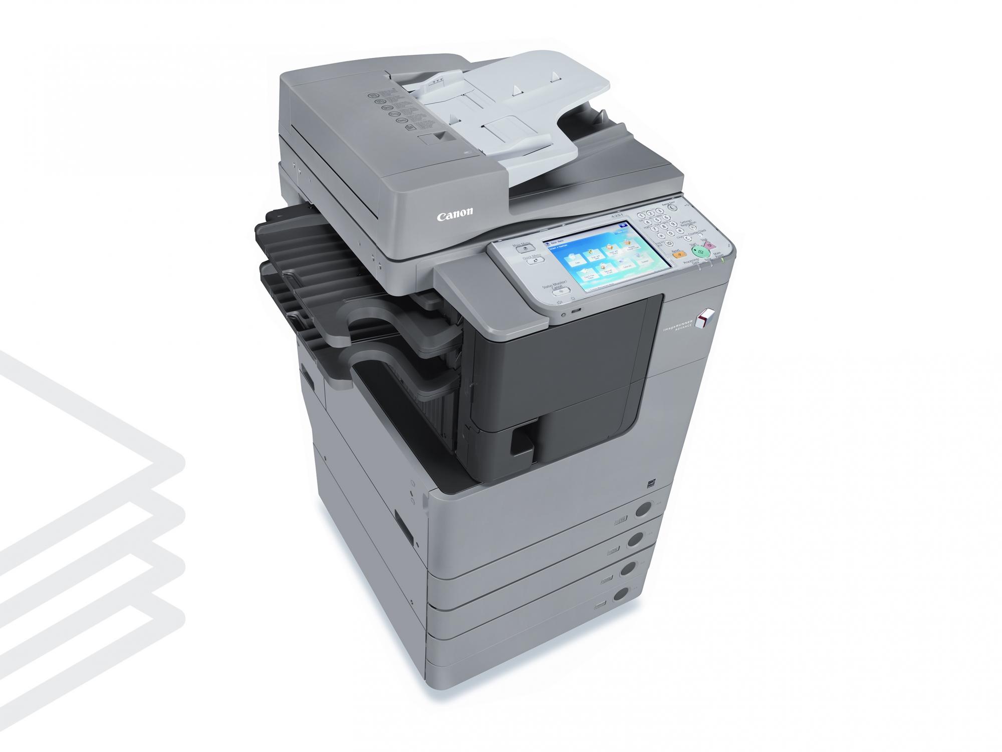 ImageRUNNER ADVANCE 4200 serija, Višenamjenski crno-bijeli pisači A3 formata brzine od 25 do 45 kopija u minuti