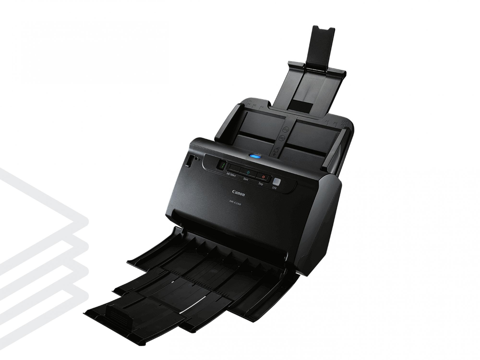 ImageFORMULA DR-C230, Kompaktni skener za dokumente koji osigurava brzinu, snagu i prilagodljivost za najzahtjevnija i užurbana okruženja.